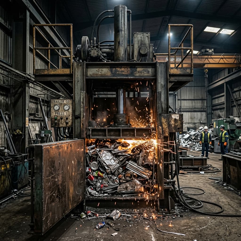 Metal Baling Press (PSG-RECM)